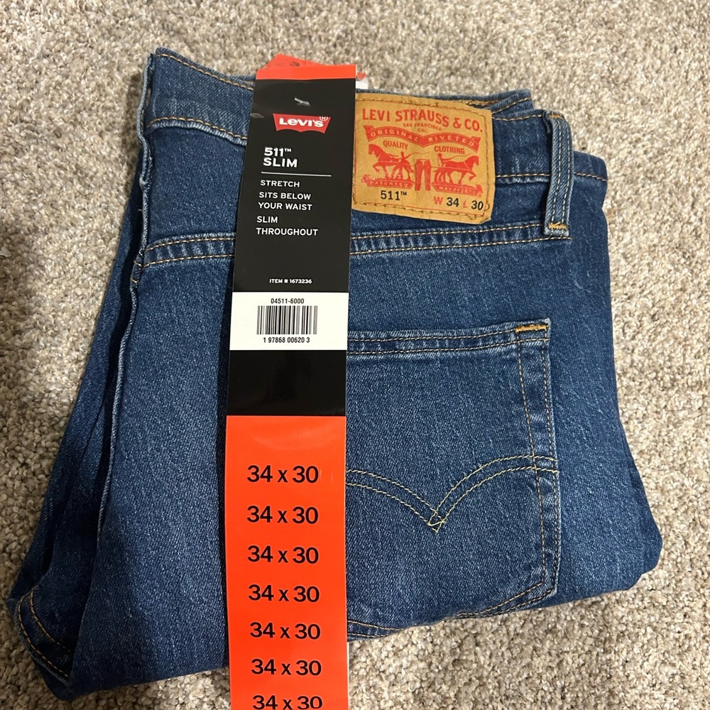 Blue Slim Jeans Levi's